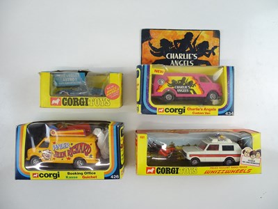Lot 77 - A group of CORGI Toys 1970s/80s vans and cars -...