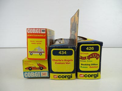 Lot 77 - A group of CORGI Toys 1970s/80s vans and cars -...