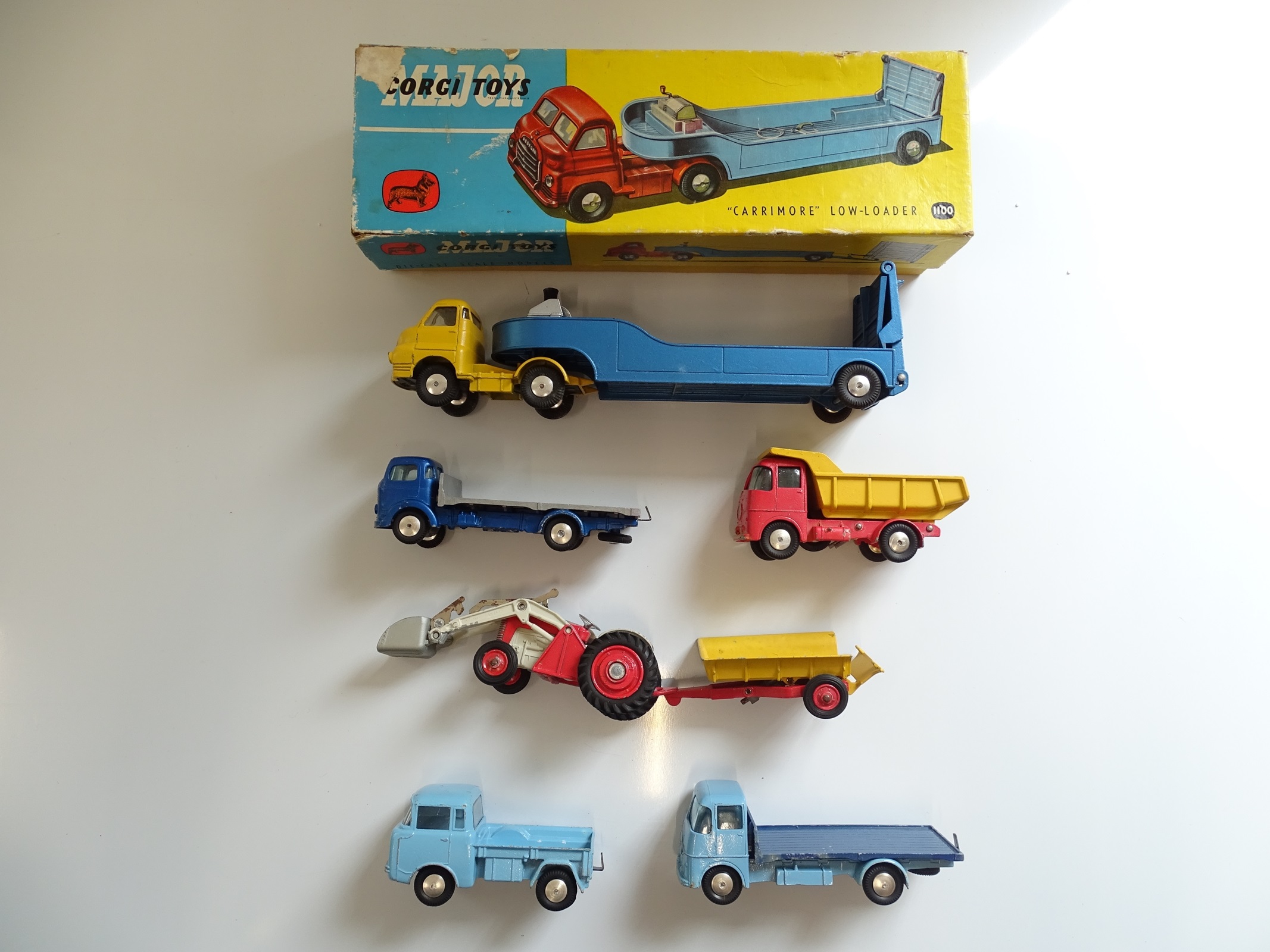 Lot 87 - A collection of CORGI lorries and