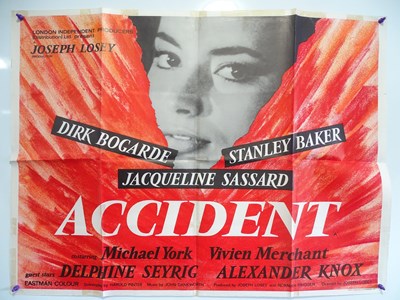 Lot 132 - ACCIDENT (1967) - Starring DIRK BOGARDE in...