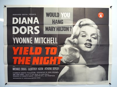 Lot 138 - YIELD TO THE NIGHT (1956) - Beautiful imagery...