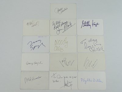 Lot 176 - COMEDY:A mixed group of signed cards...