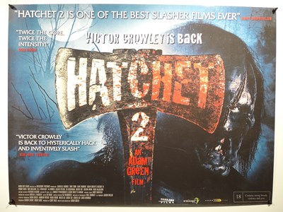 Lot 157 - HATCHET II (2010) - UK Quad Film Poster