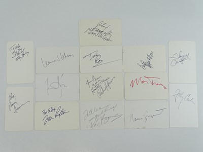 Lot 178 - COUNTRY MUSIC: A mixed group of signed cards...