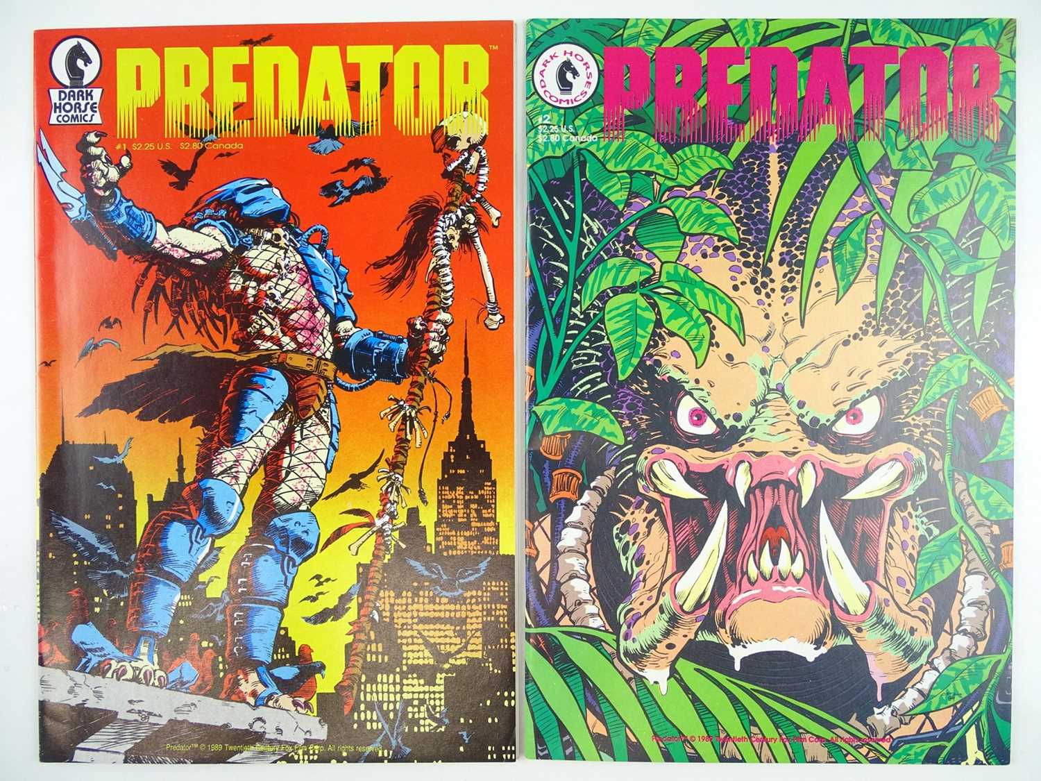 Lot 111 - PREDATOR #1 & 2 - (2 in Lot) - (1989 - DARK...