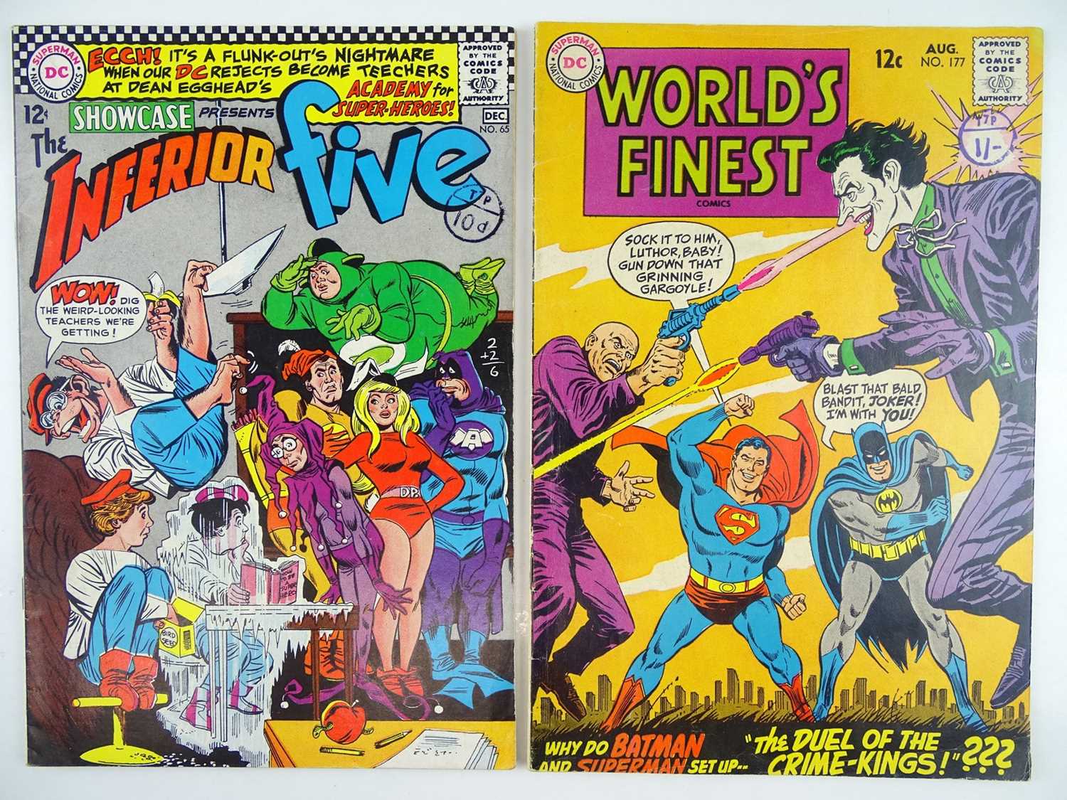 Lot 108 - SHOWCASE #65 & WORLD'S FINEST #177 - (2 in...