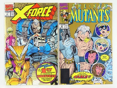 Lot 159 - NEW MUTANTS #87 & X-Force #1 - (2 in Lot) -...