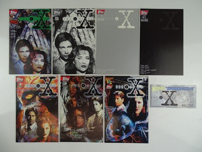 Lot 231 - X-FILES #1, 2, 3 - (7 in Lot) - (1995 - TOPPS)...