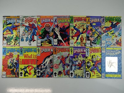 Lot 234 - SPECTACULAR SPIDER-MAN #75, 77, 78, 81, 83, 84,...