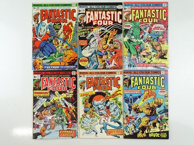 Lot 213 - FANTASTIC FOUR #150, 155, 156, 157, 158, 159 -...