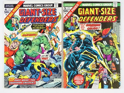 Lot 202 - DEFENDERS: GIANT-SIZE #4 & 5 - (2 in Lot) -...