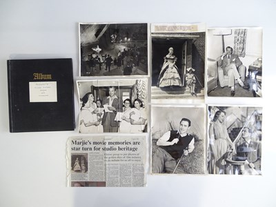 Lot 182 - An album containing portraits of silent...