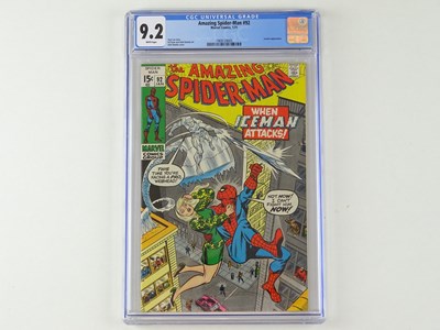 Lot 465 - AMAZING SPIDER-MAN #92 - (1971 - MARVEL) -...