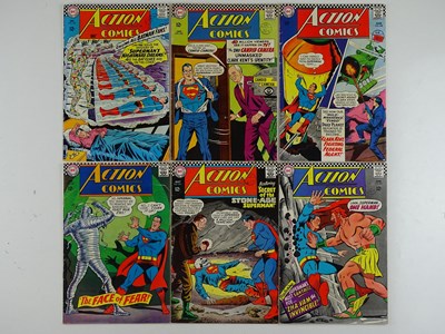 Lot 166 - ACTION COMICS: SUPERMAN #344, 345, 348, 349,...
