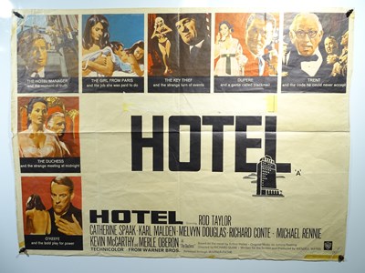 Lot 192 - HOTEL (1967) - UK Quad Film Poster (30" x 40")...