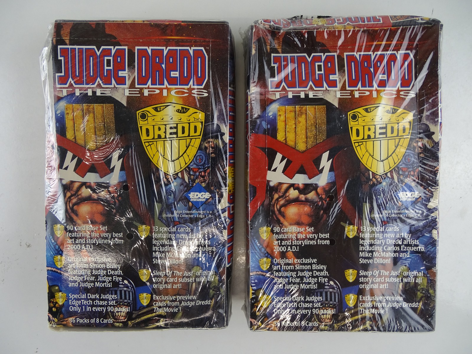 1995 Judge Dredd The Epics set of 9 Sleep of the Just chase insert cards 1-9 