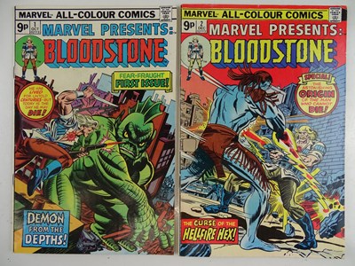 Lot 419 - MARVEL PRESENTS: BLOODSTONE #1 & 2 - (2 in...