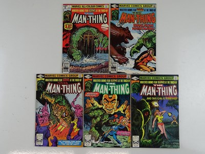 Lot 262 - MAN-THING #1, 2, 3, 4, 5 - (5 in Lot) -...