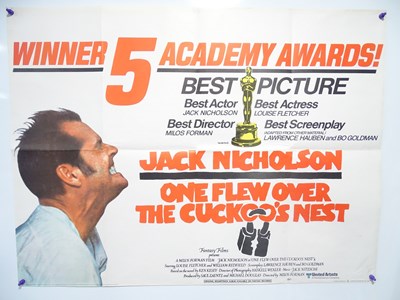 Lot 195 - ONE FLEW OVER THE CUCKOO'S NEST (1975) - UK...