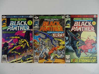 Lot 271 - MARVEL PREMIERE: BLACK PANTHER #51, 52, 53 -...