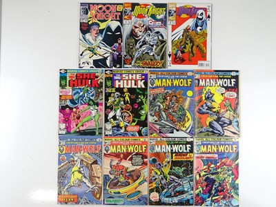 Lot 281 - CREATURES ON THE LOOSE: MAN-WOLF, MOON KNIGHT,...