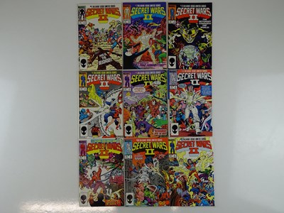 Lot 306 - SECRET WARS II - #1, 2, 3, 4, 5, 6, 7, 8, 9 -...