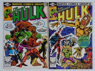 Lot 299 - HULK #258 & 259 - (2 in Lot) - (1981 - MARVEL)...